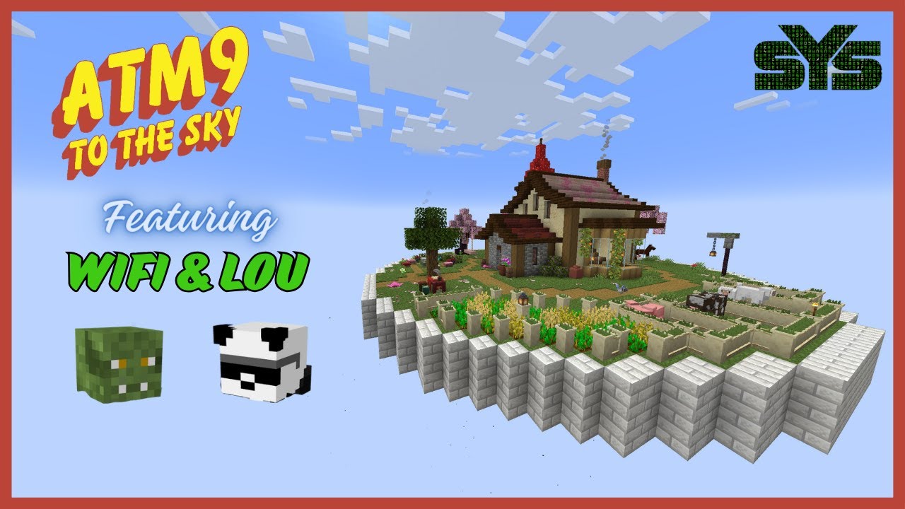 🔴LIVE - All the Mods 9: To The Sky - Skyblock Adventure - YouTube
