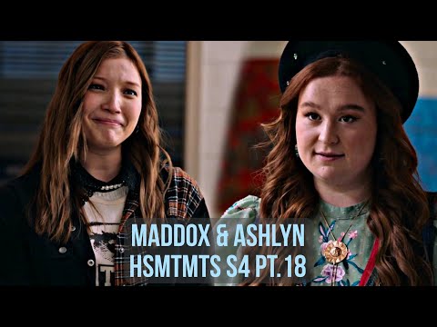 ALL MADDOX & ASHLYN SCENES | HSMTMTS s4 | PT.18
