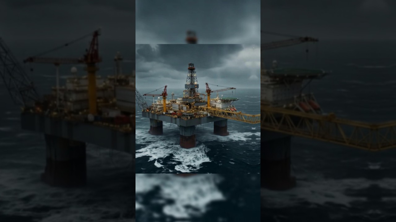 Life on an Oil Rig: Battling the North Sea’s Biggest Waves