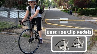 Mislukking richting Hoorzitting Best Toe Clip Pedals - Check Reviews Of 2021 - YouTube