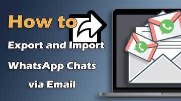 WhatsApp-chat exporteren en importeren via e-mail