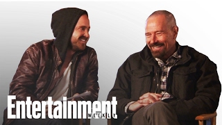 Breaking Bad: Bryan Cranston & Aaron Paul Play Dialogue Game | Entertainment Weekly