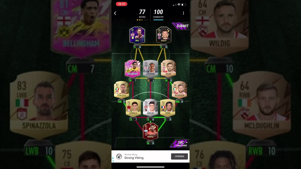 Madfut 22: Trent Hybrid sbc
