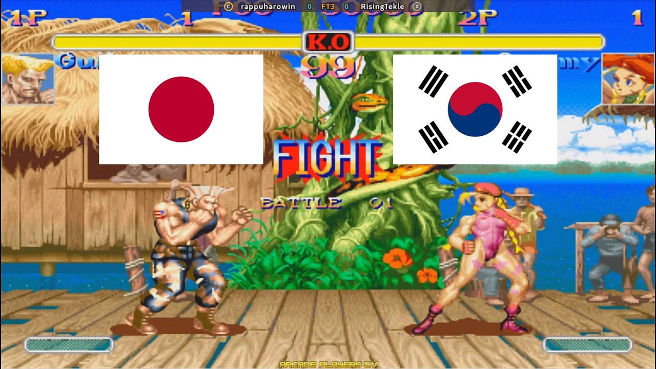 Super Street Fighter 2 Turbo ➤ rappuharowin (Japan) vs
