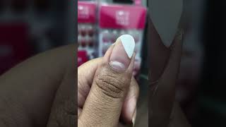 I create these DIY simple beauty at your fingertips ✨#French tips#Nail art#Diy beauty#YouTube Shorts