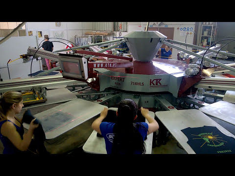 Round Screen Printing Machine: KTK EXPERT