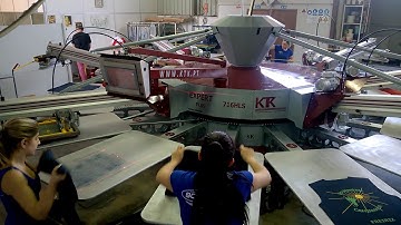 Round Screen Printing Machine: KTK EXPERT PLUS