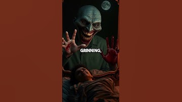 A reflection that moves on its own… would you trust your mirror? 👁️🩸 #CreepyStory