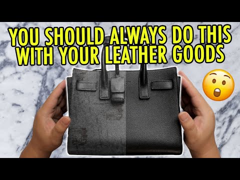 HOW TO CONDITION & CLEAN YOUR LEATHER GOODS
