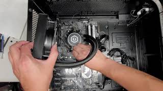 CyberPowerPC C Series Disassembly RAM Motherboard CPU Processor Replacement Repair
