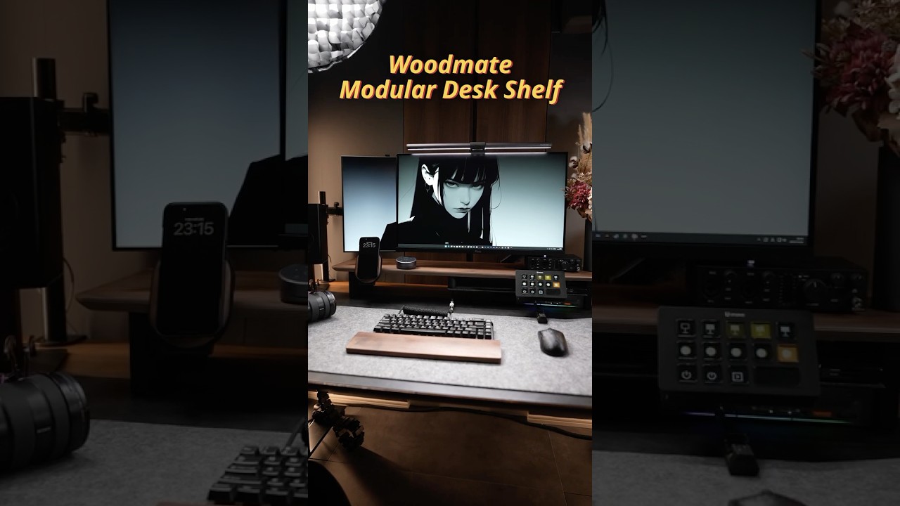 Customizable desk shelf [Woodmate] #amazonblackfriday - YouTube