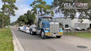 Globe Trailers 50 Ton Two-Tone Lowboy
