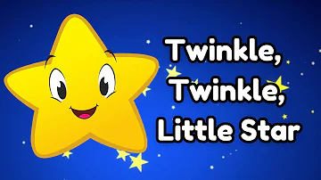 Twinkle Twinkle Little Star | Lyrics Inside! 4K video