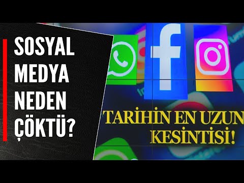 SOSYAL MEDYA NEDEN ÇÖKTÜ?