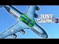 Just Cause 3 - Cargo Plane Stunts, Funny Moments & Fails