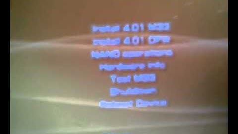 How to install CFW on to your PSP using pandora battery