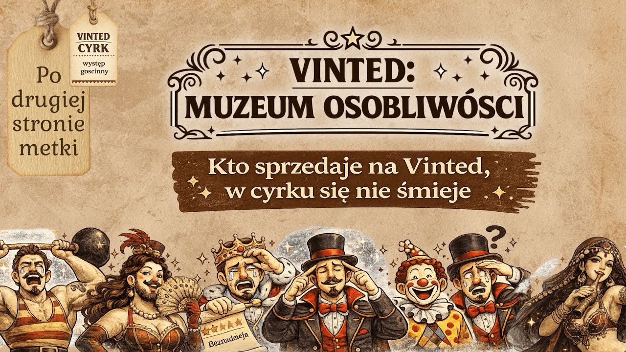 👉 Sprzedaż na Vinted to cyrk. Poznaj jego gwiazdy 🤡