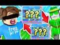 I Tried BLIND TRADING With SECRET PETS In ROBLOX BubbleGum Simulator