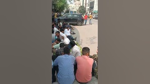 Dsssb Fire Operator 18/19 protest