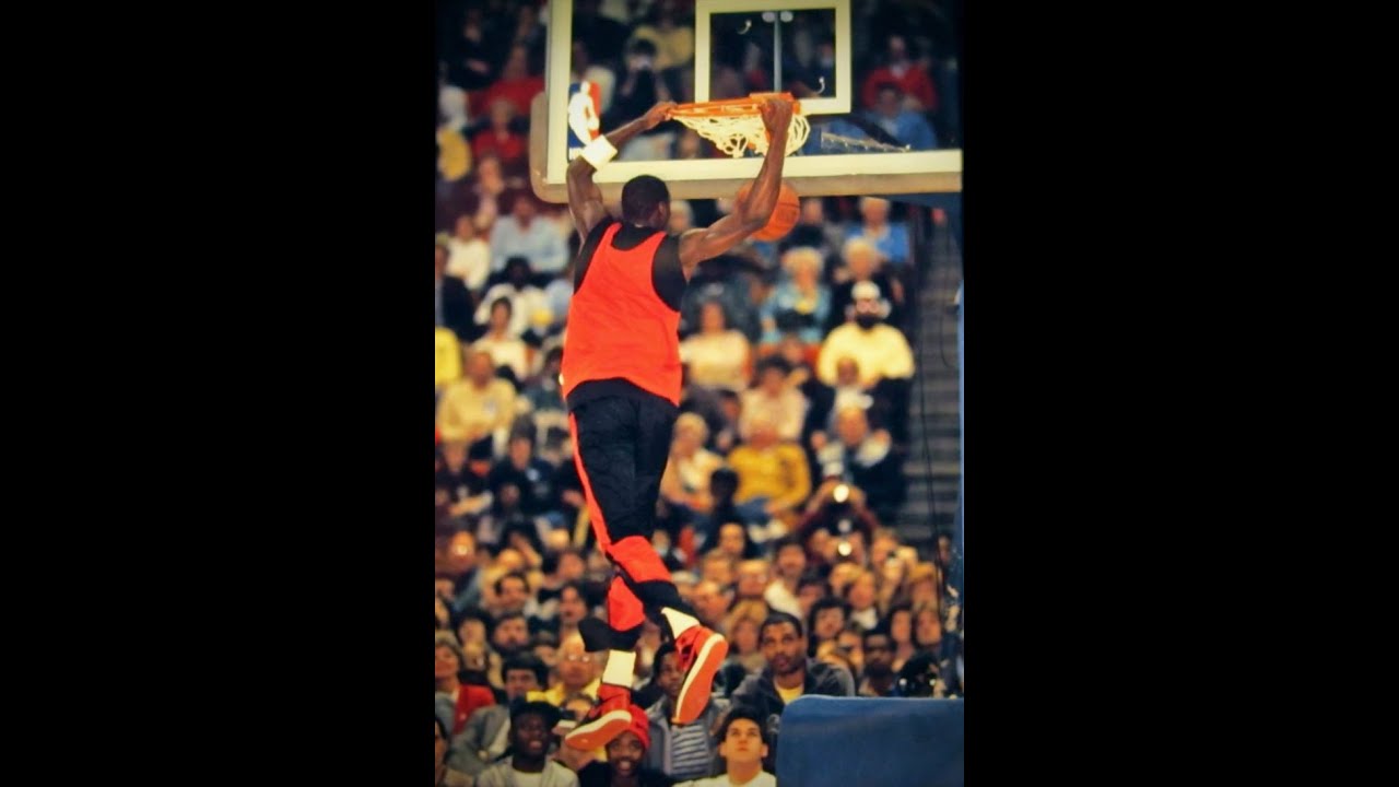 Michael Jordan Two Handed Cradle 1985 YouTube