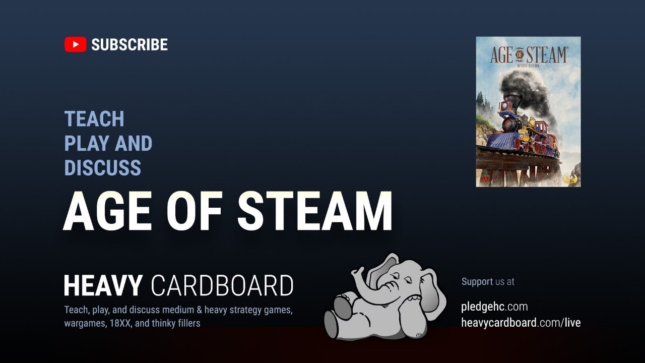 Age of Steam: Cyprus 3p Teaching, Play-through, & Round table by Heavy Cardboard