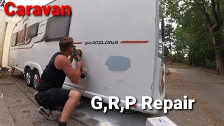 Bailey unicorn caravan bodywork repair