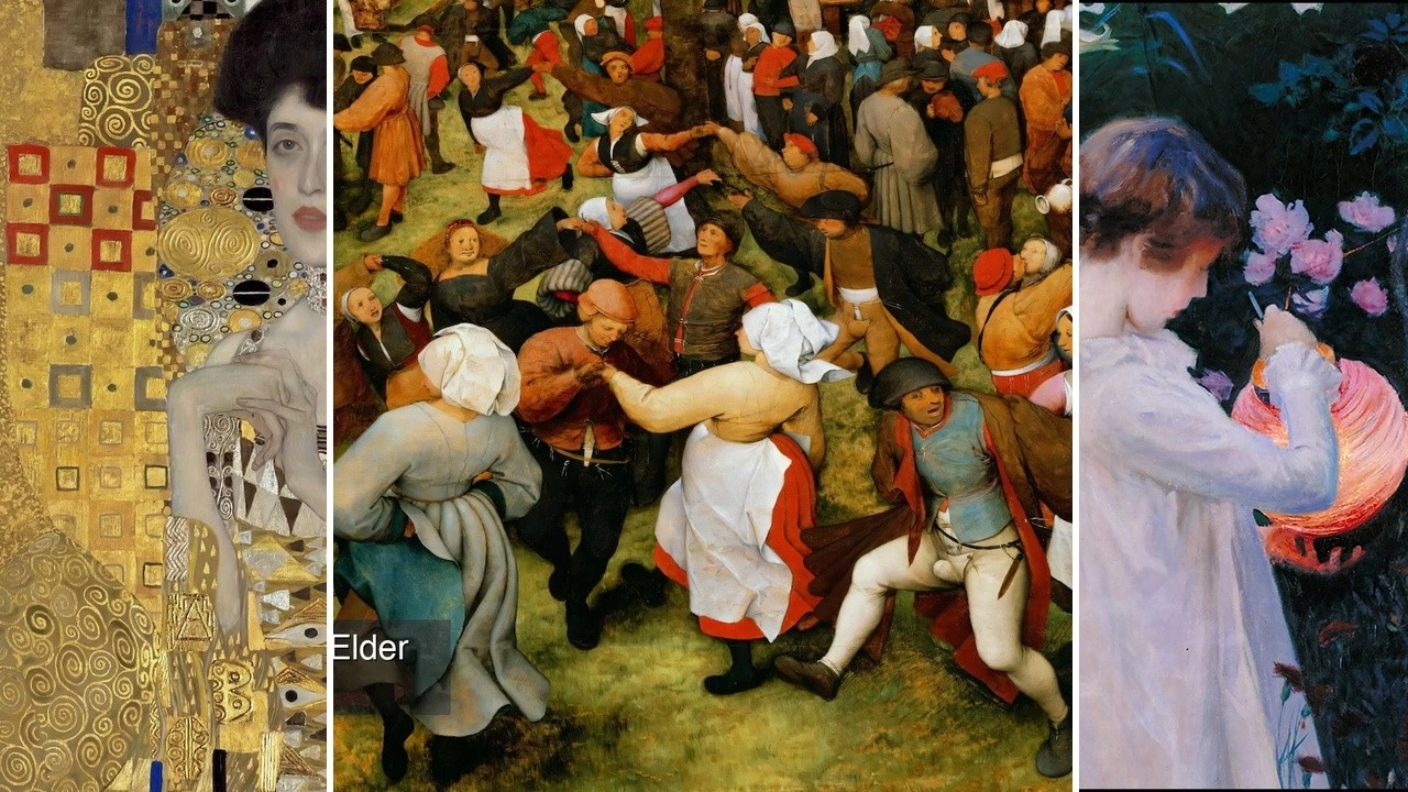 Masterpieces TV — Silent Art Gallery · July 16 Morning | The Wedding Dance… & others
