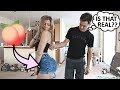 Wearing A BUTT IMPLANT To See How My Boyfriend Reacts!!