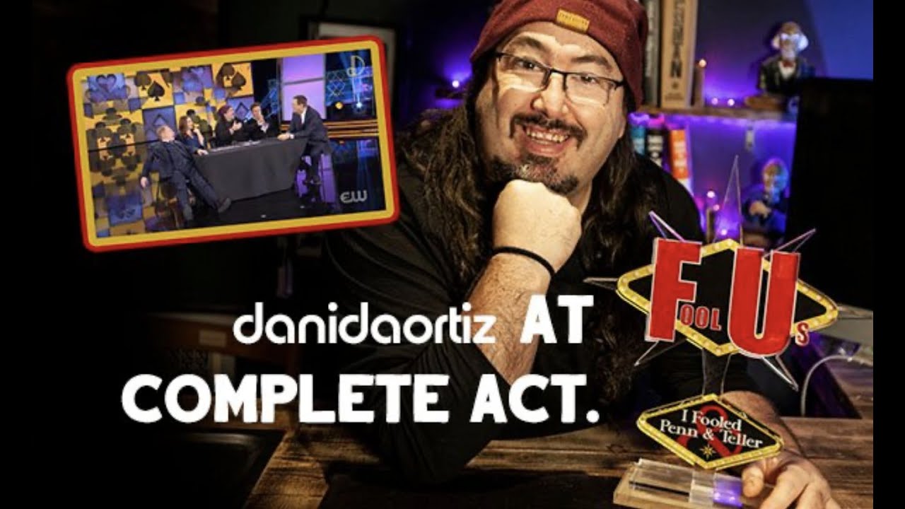 Dani DaOrtiz at Fool US 2022 (the act that Penn and Teller didn't even try to figure out.) | 10:29 | dani daortiz | 54.8K subscribers | 1,922,541 views | Premiered November 5, 2022