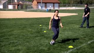 Quick Cones // 5 Cone Backpedal Sprint