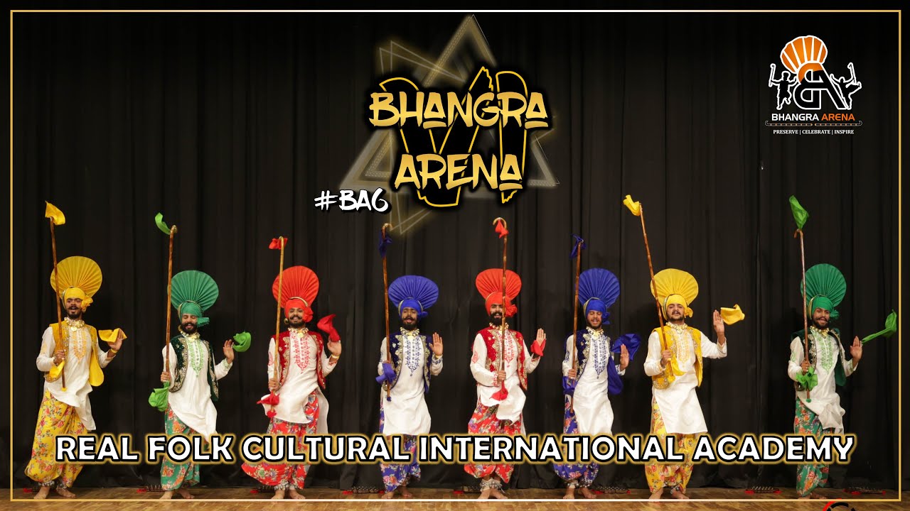 Real Folk Cultural International Academy || Senior Boys Live Category || Bhangra Arena 6 (2025)