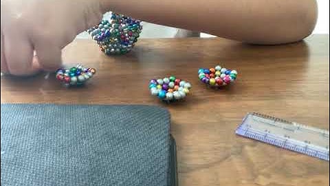 How to make a pentagon ball with Zen Magnets,  Neocubes or Buckyballs