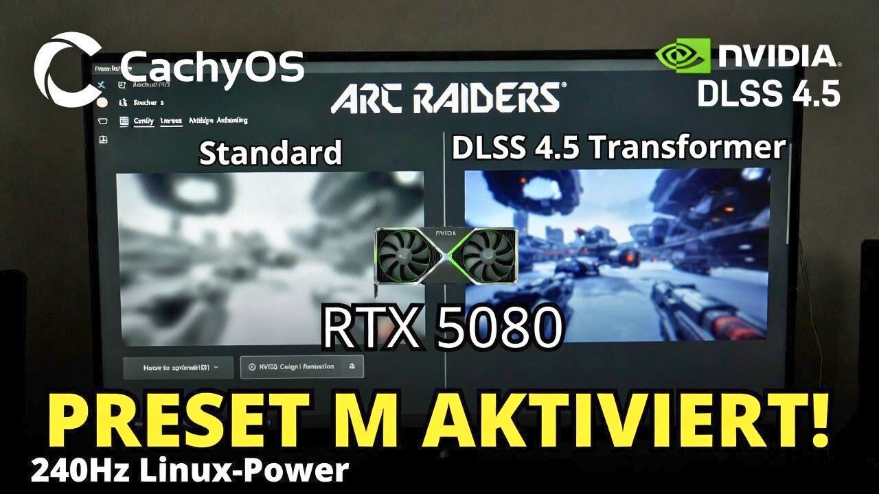 RTX 5080: DLSS 4.5 & Transformer Model auf Linux einrichten | LIVE ...