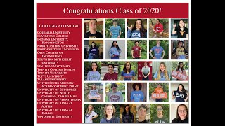 Class of 2020 College Announcements