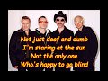 U2 - Staring At The Sun (lyrics)