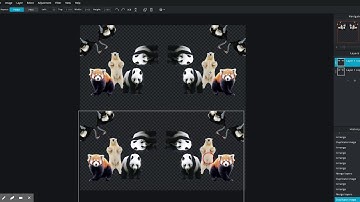 PIXLR E:  5 Min Panda Mandala