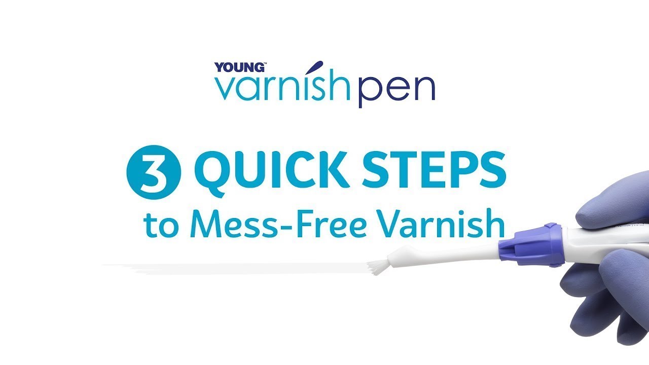 Young Dental 3 Quick Steps to MessFree Varnish (B) YouTube