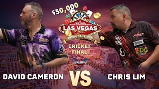 David Cameron vs Chris Lim | Cricket Final | Las Vegas Open screenshot 1