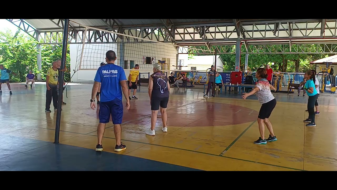 Treino Vôlei Adaptado Misto, Palmas Tocantins 