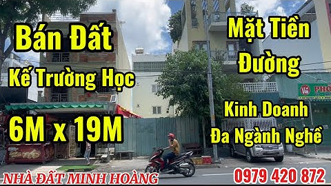 Bán Đất 6x19m Kế Trường Học Mặt Tiền Đường Khu Tái Định Cư Quận 5