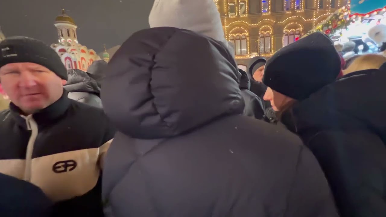 МОСКВА, ПРОГУЛКА ПО КРАСНОЙ ПЛОЩАДИ 30.12.25, НОВЫЙ 2026 ГОД
