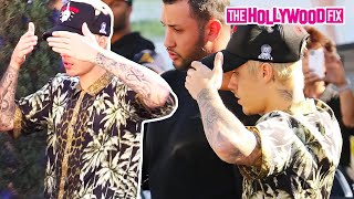 Justin Bieber Refuses To Sign Autographs For Kids Making Them Cry \& Run After His Car In Traffic