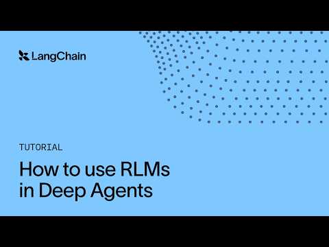 Thumbnail for How to use RLMs in Deep Agents