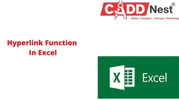 CADD Nest  how to generate Hyperlink in Excel