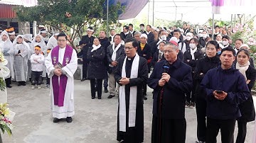 Lễ Tang Cụ Cố Maria Đỗ Thị Sử ( Râng ) GX Thánh Mẫu  ( phần1)