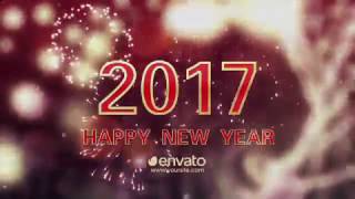 New Year Countdown 2017 RED | After Effects project | Videohive template