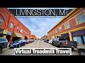 Livingston, Montana - Virtual Walk and Treadmill Scenery - Small Town Montana Charm - City Walks