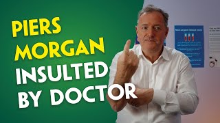 Piers Morgan Insulted By Doctor And Spits Out Vegan Sausage Roll