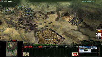 C&C Generals Contra 009 Tank general vs Toxin general[Hard](7)