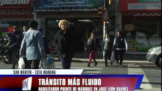 NUEVO PUENTE EN JOSÉ LEÓN SUÁREZ